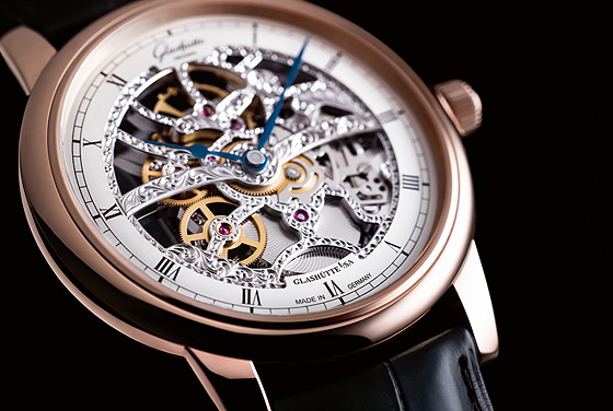 Glashutte Original Senator Manual Winding Skeletonized Edition