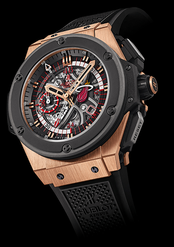 Chronographe Hublot King Power Miami Heat