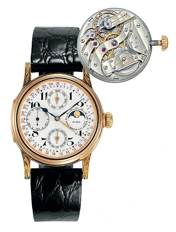 Patek Philippe - 1ère montre-bracelet perpétuel (1925)