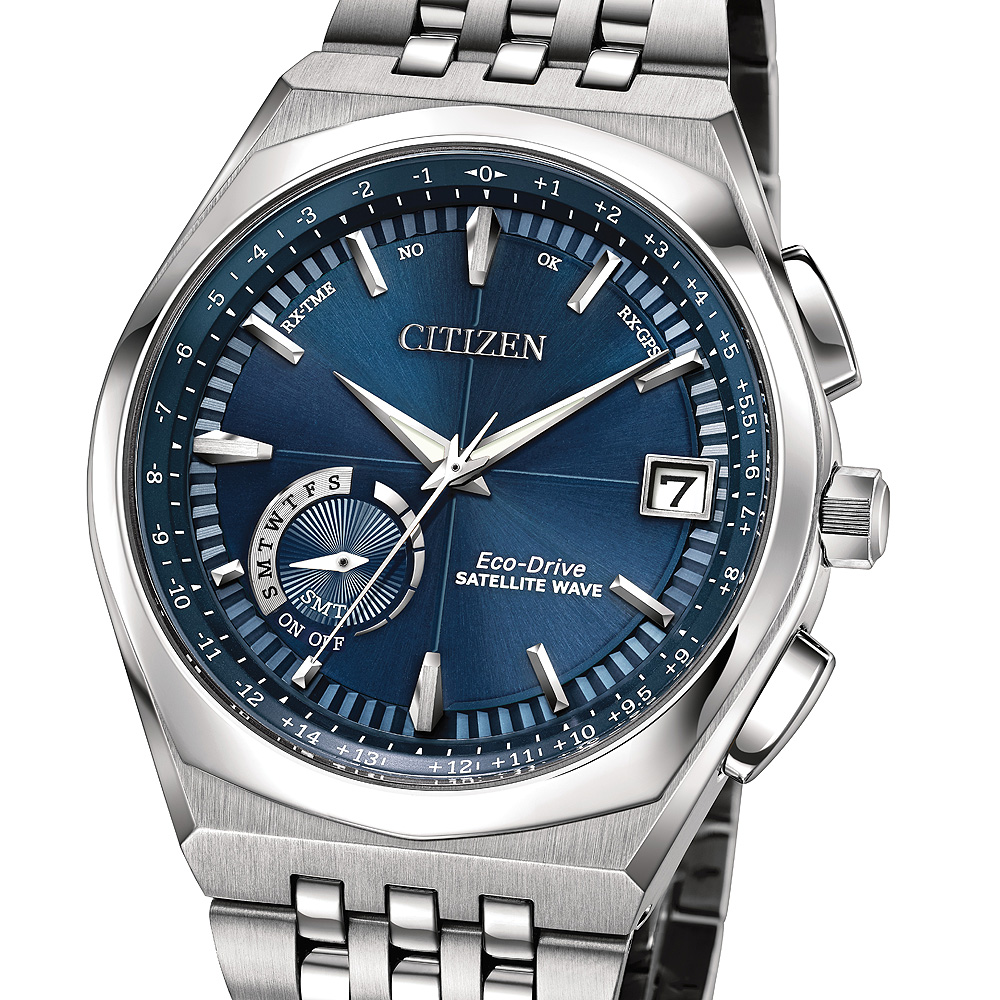 Citizen s New Eco Drive Satellite Wave World Time GPS Watch Updated