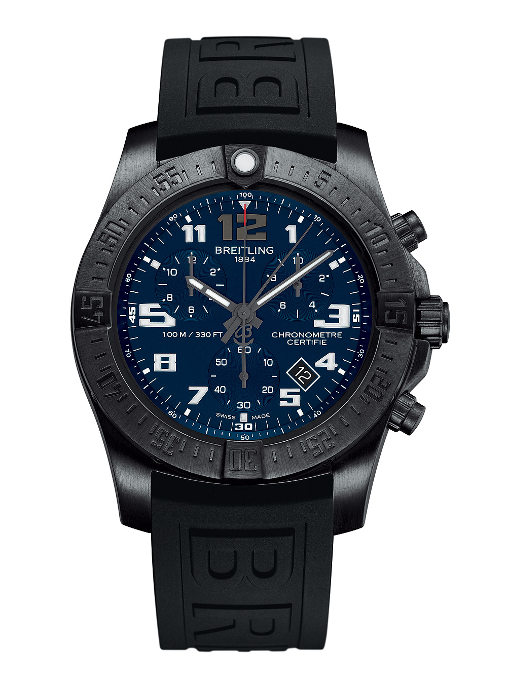 Breitling Chronospace Evo Night Mission - front