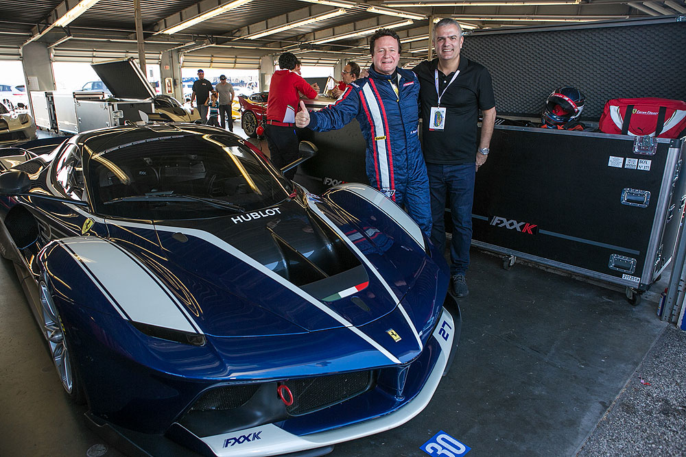 Les débuts de New Hublot Big Bang Ferrari Unico Editions à Daytona