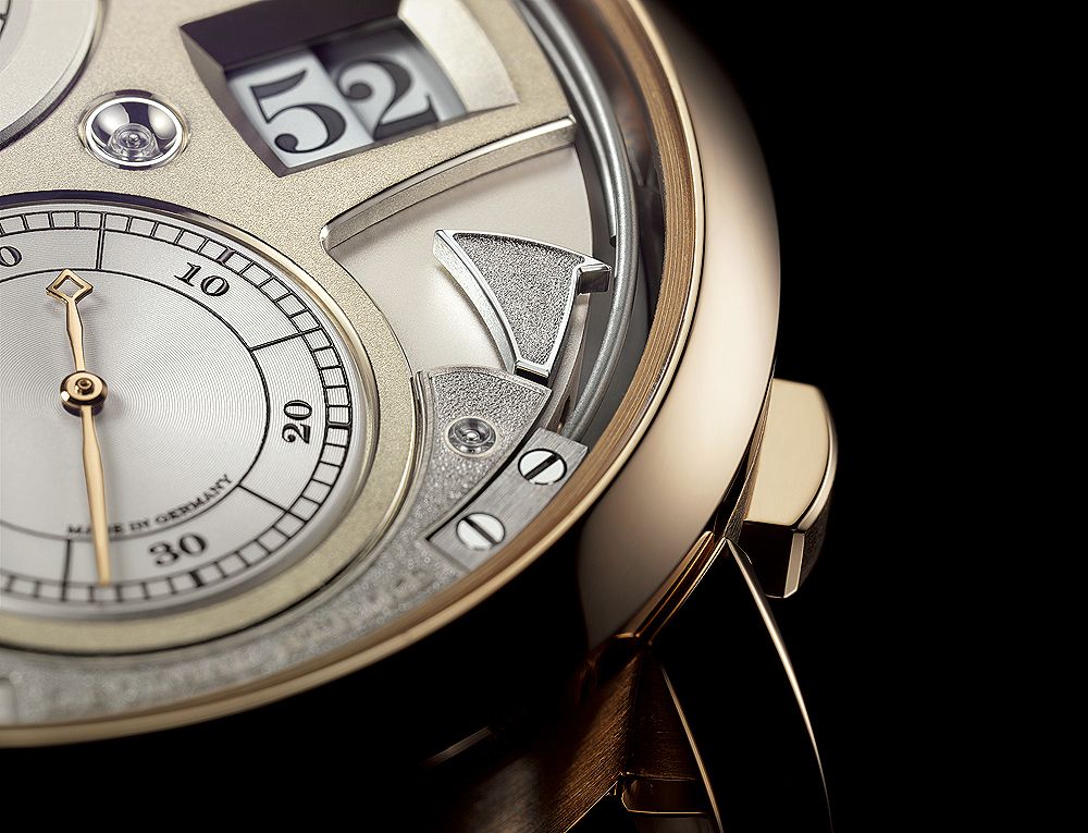 Lange Zeitwerk Decimal Strike Dial CU