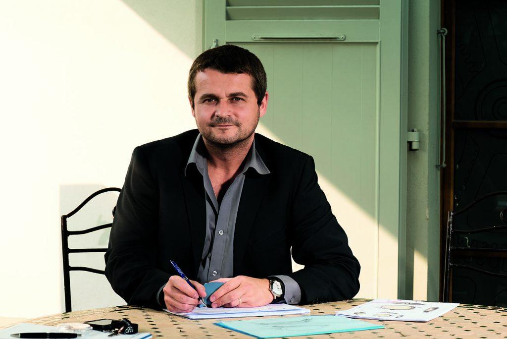 Christian Ferrier, Laurent Ferrier’s son, designs the brand’s movements according to his father’s concepts.