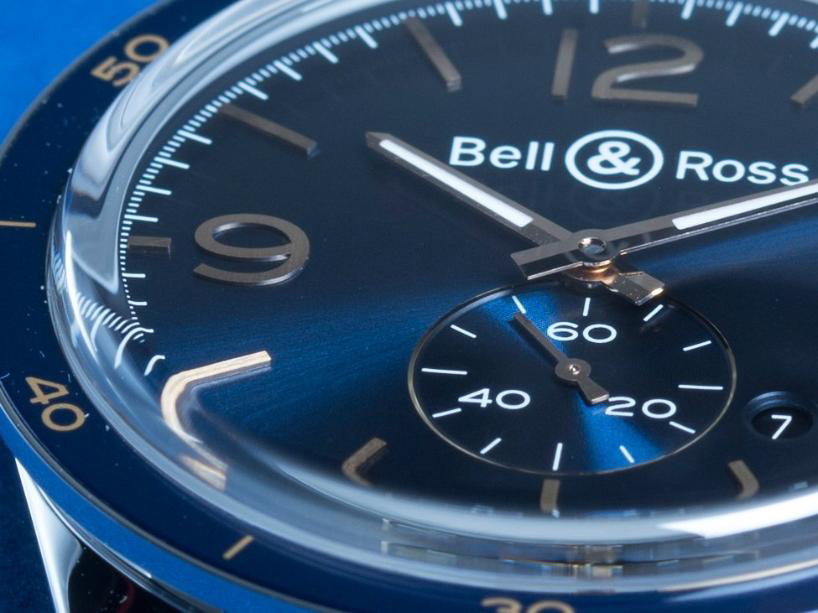 Bell & Ross BR123 Aeronavale - cadran CU