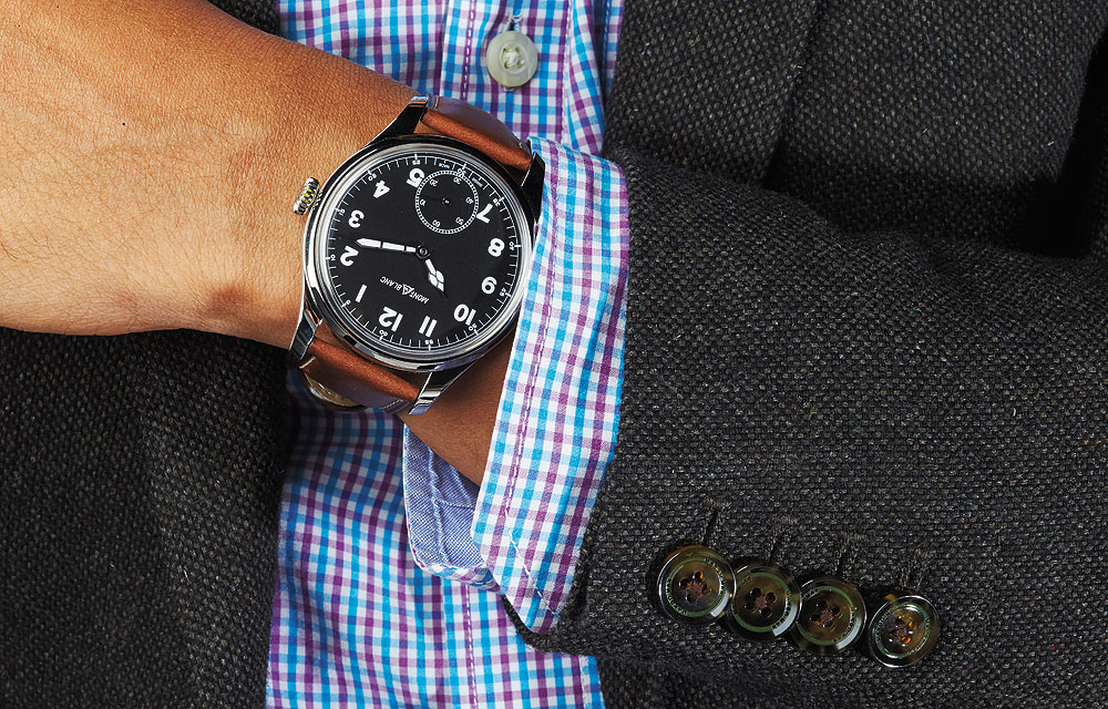 Montblanc 1858 Small Seconds - poignet